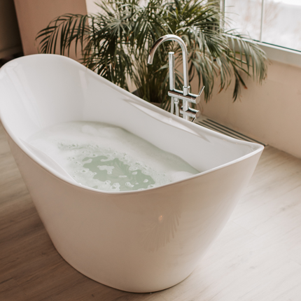 Double Slipper Freestanding Tub