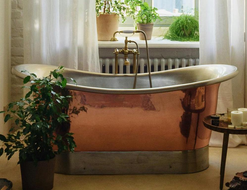 Copper Bathtub