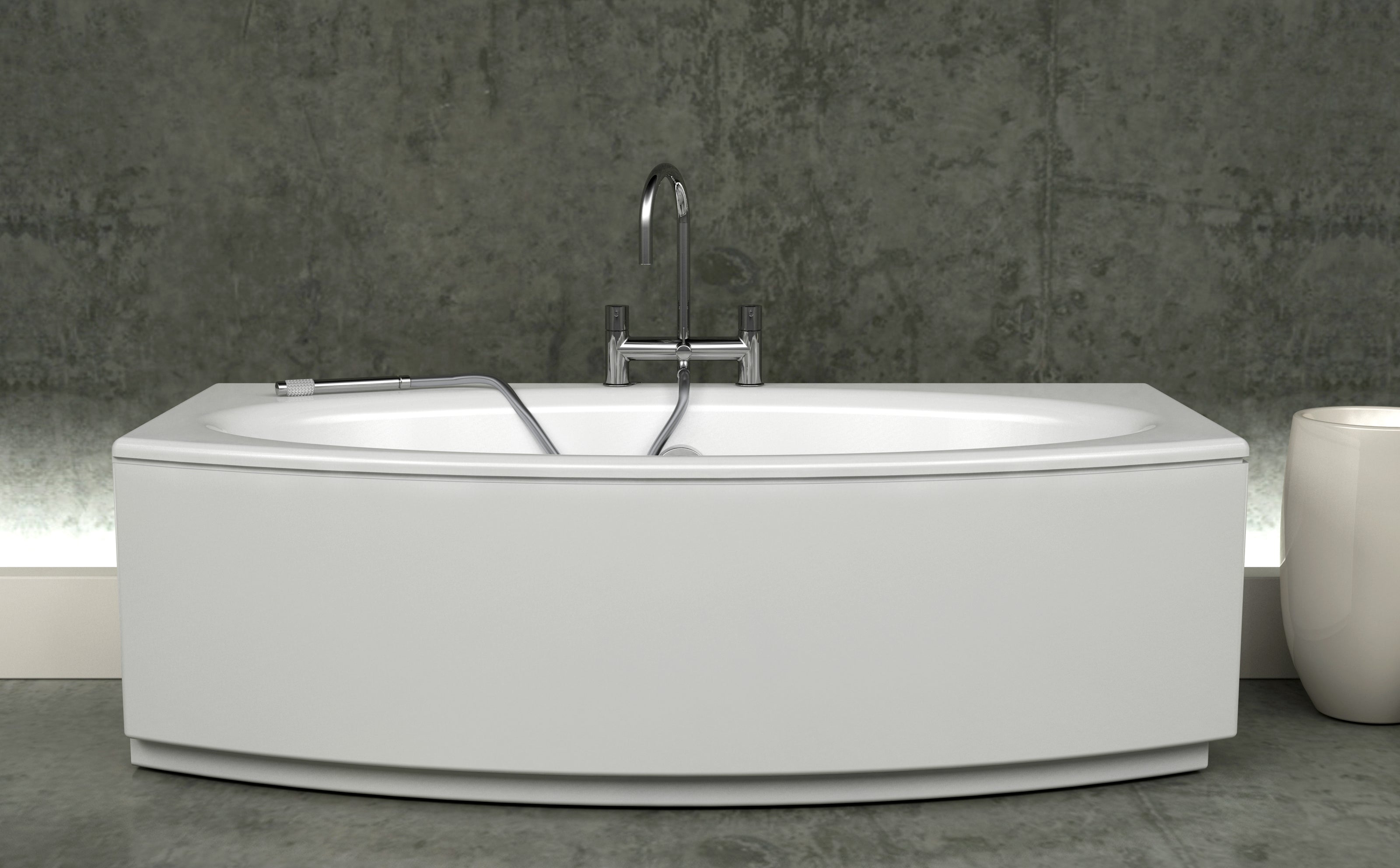 Acryic Double Ended Freestainding Tub