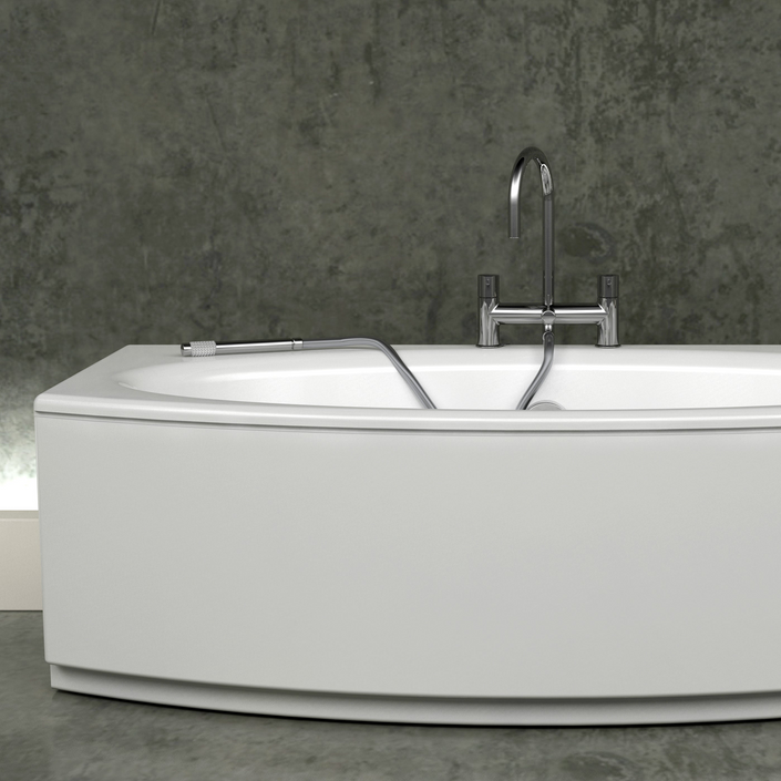 Acryic Double Ended Freestainding Tub
